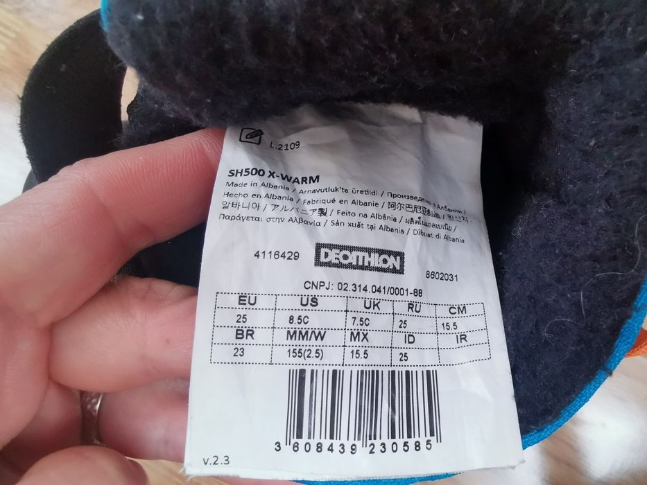 Cizme Dechatlon iarna nr 25 impecabile