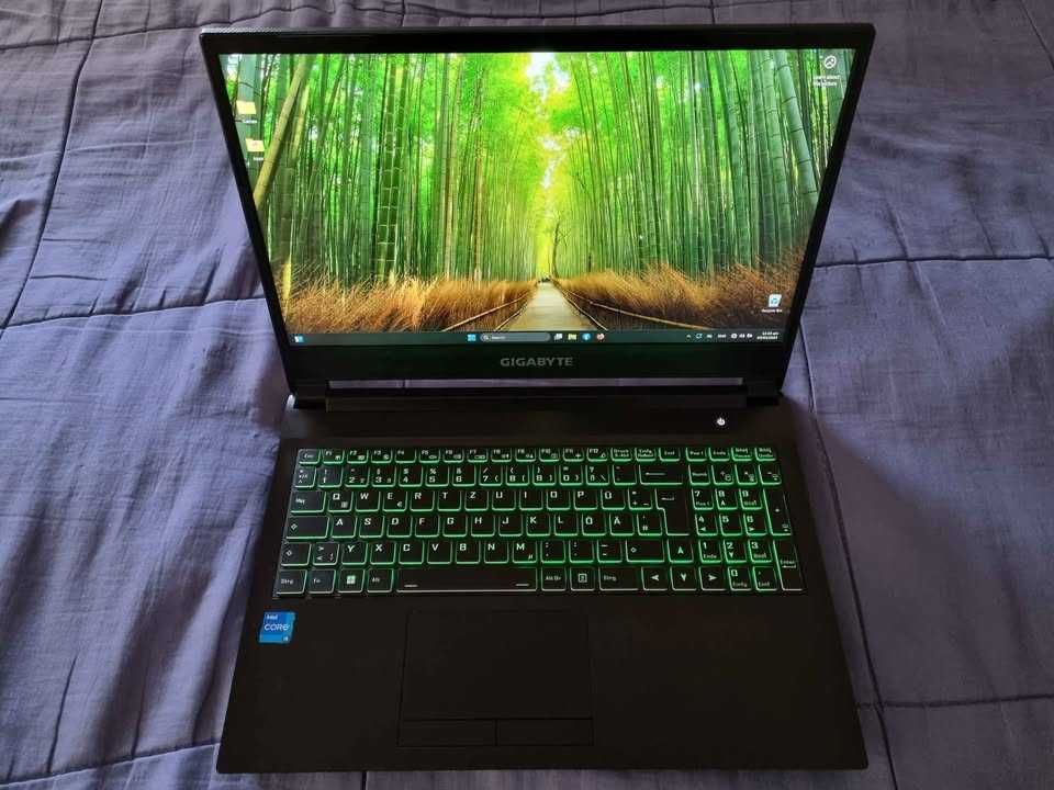 Laptop gaming Gigabyte I5 gen11, 32 GB RAM,500Gb SSD,RTX 3060