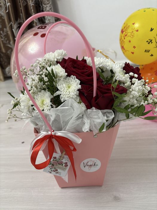 Букет цветов роза