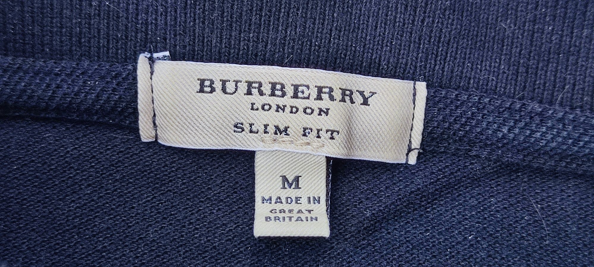 Tricou Burberry London bărbat mărimea M bumbac negru