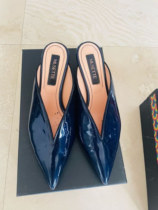 Papuci Musette cu toc