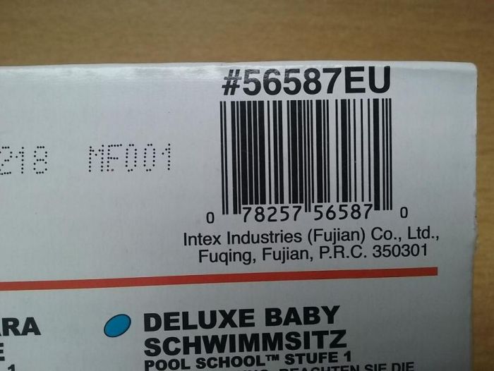 Colac Deluxe bebelusi, max 15kg, marca Intex, produs nou, sigilat