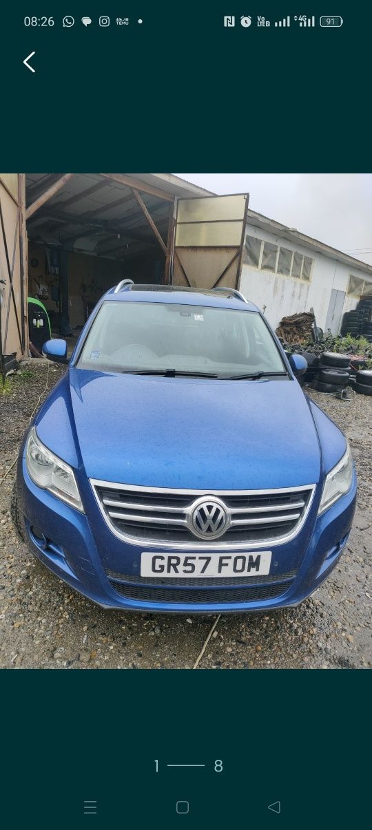 Piese motor cutie dsg volan ușa jante haion bara egr jug geam  Tiguan