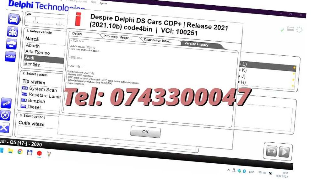 Instalari Soft Diagnoza Auto Delphi  Autocom 202111b