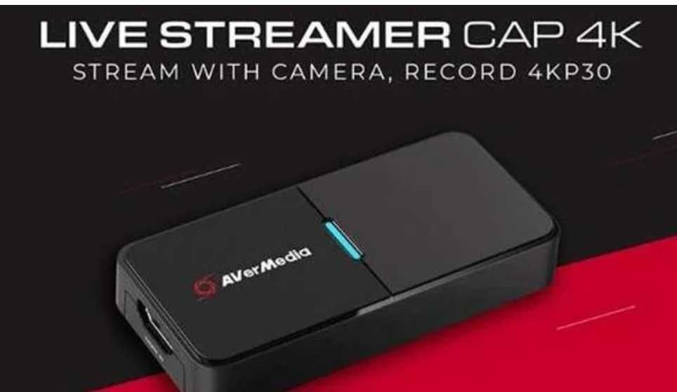 Capture card AVerMedia Live Streamer CAP 4K BU113 HDMI към USB-C