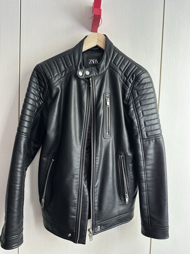 Мъжко кожено яке Zara S