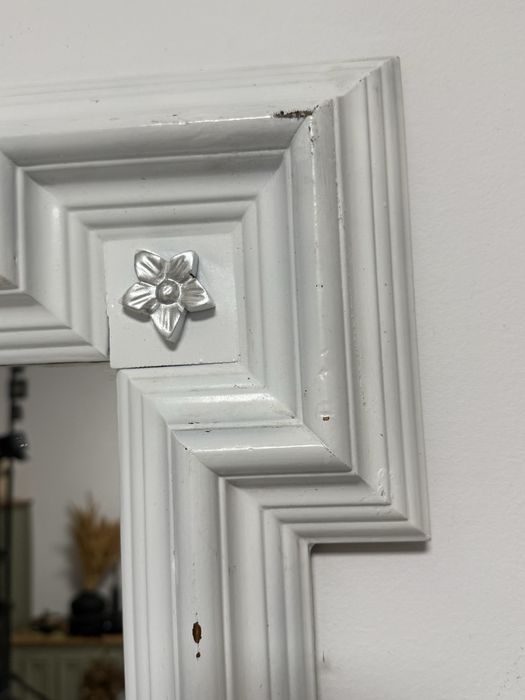 Comoda lemn masiv si oglinda vintage