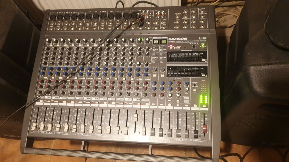 Mixere Yamaha Mg32/14fx/Samson Txm20 2x500w/Behringer Ddm4000/1204Fx