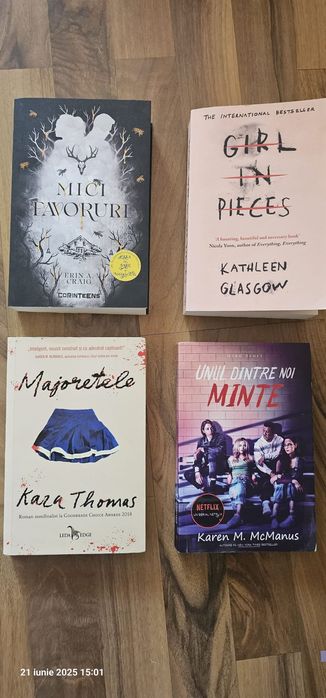 Majoratele, Mici favoruri, Unul dintre noi minte, Girl in pieces