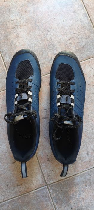 Обувки за шосейно и гравел колоездене с клипсове, шпайкове, TRIBAN