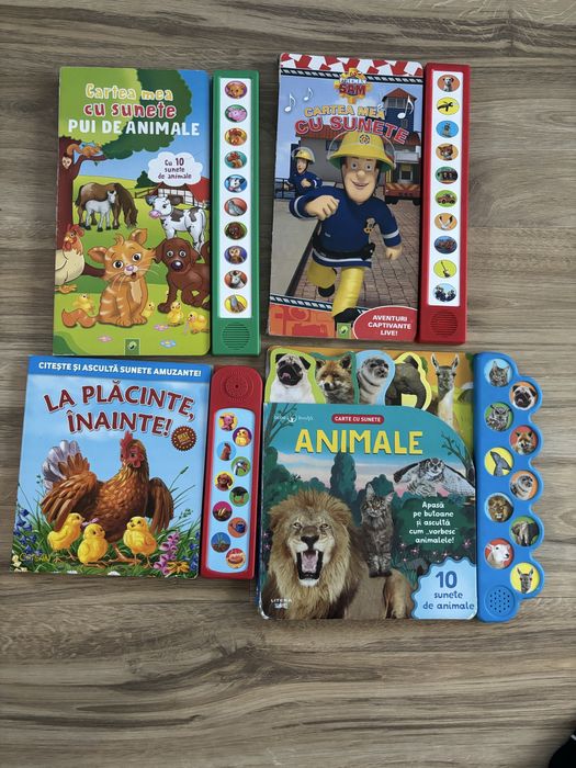 Carti cu sunete / carti copii sunete animale
