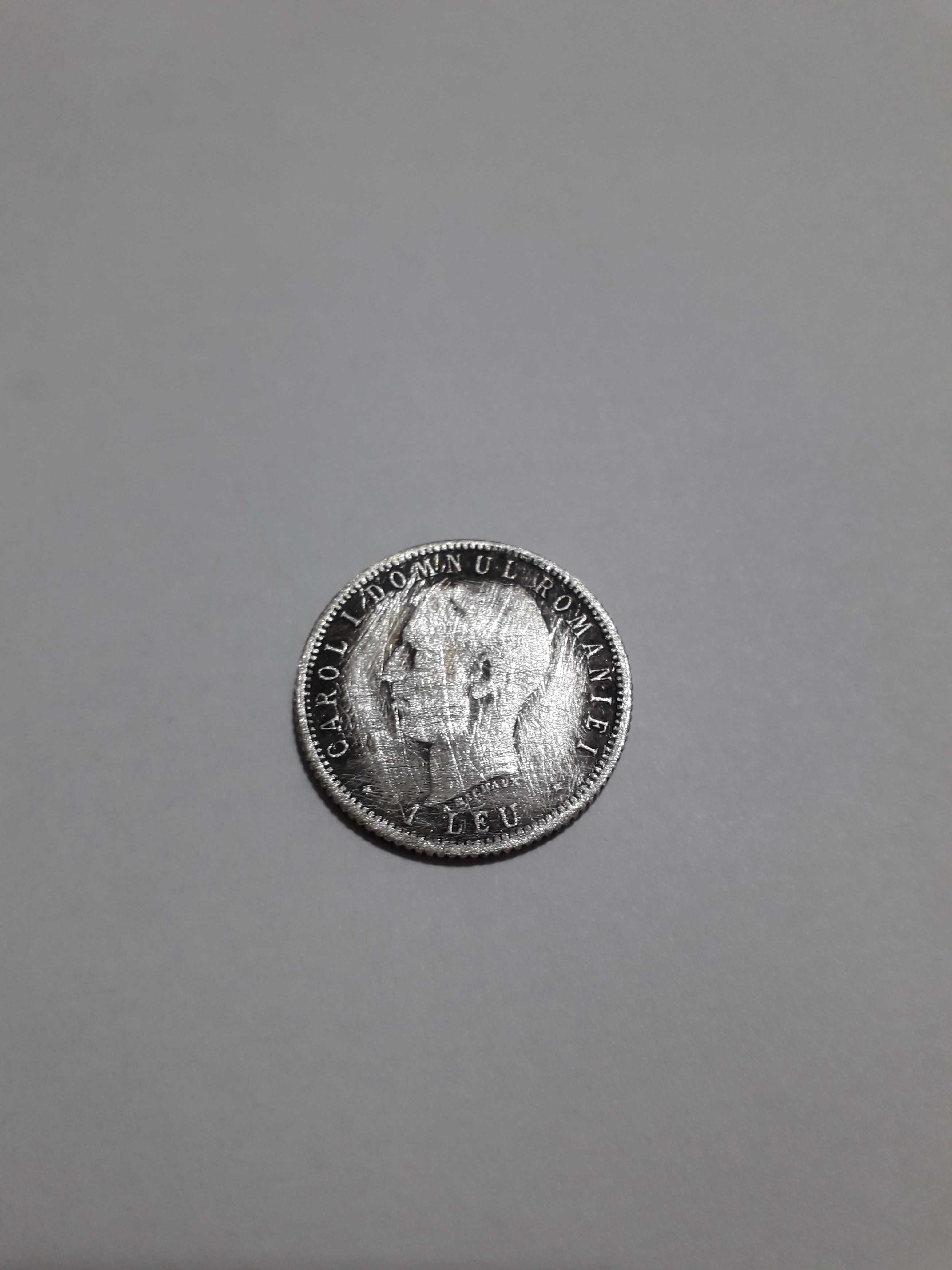 Monedă veche argint 1866-1906