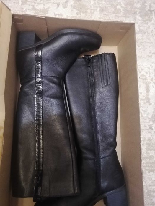 Сапоги женские (натуральная кожа) демисезон р-р 36