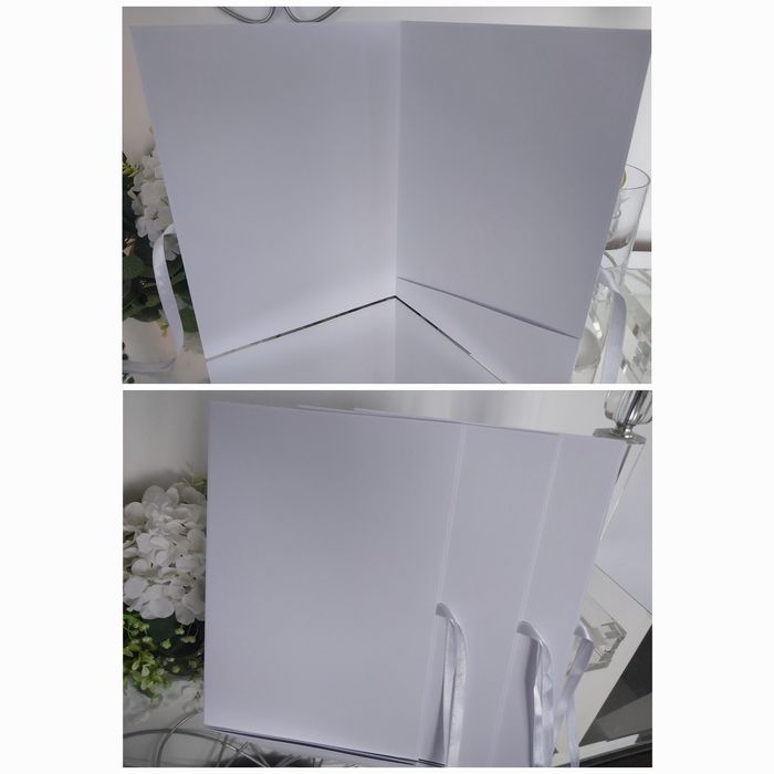 Заготовки за комплект за кръщене, материали за декорация, голяма бяла