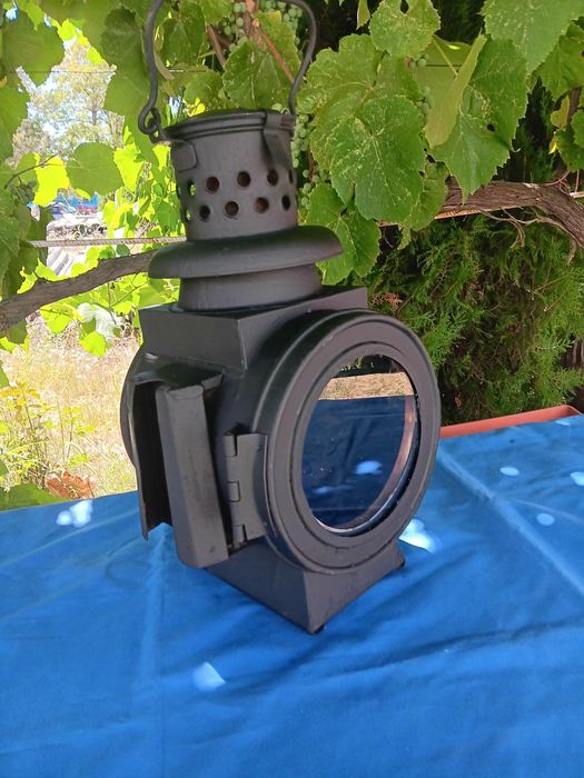 Старинен голям транспортен газов фенер