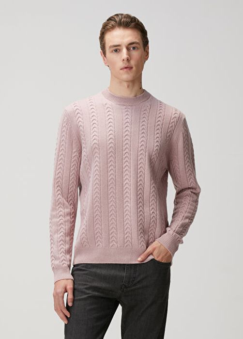 BOSS : Ermisto Knitted Textured Wool Sweater-30% Кашмир НОВ размер ХЛ