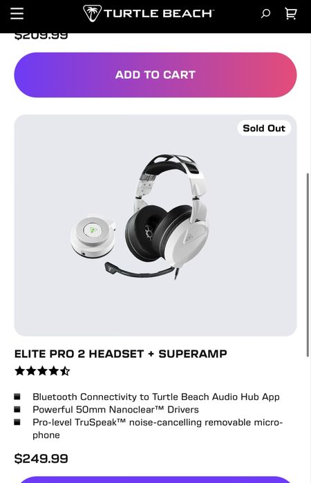 Casti gaming Turtle Beach Elite Pro 2 + SuperAmp