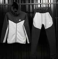 Trening Nike TECH Fleece Black and Grey | Calitate PREMIUM
