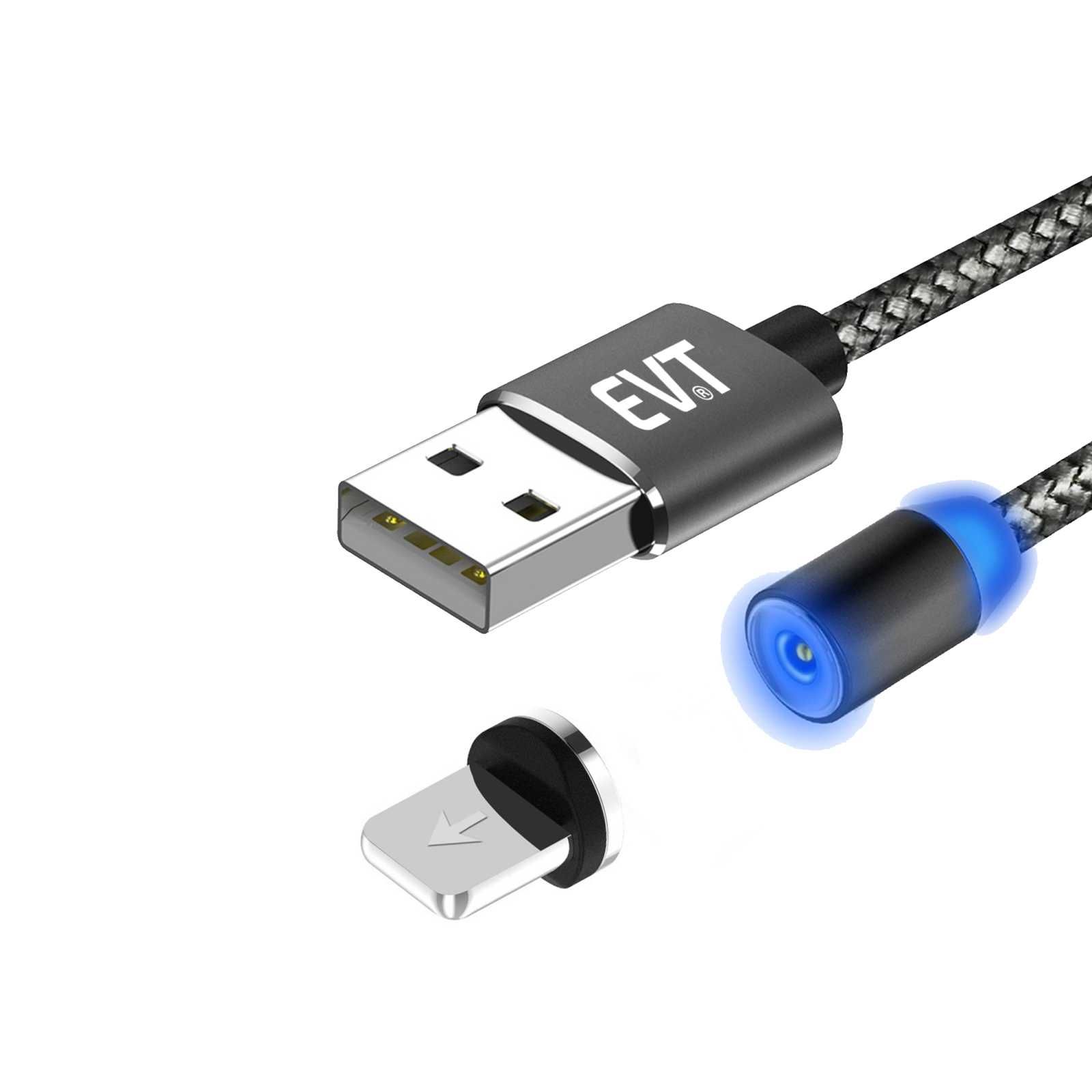 Cablu Micro usb magnetic cu led