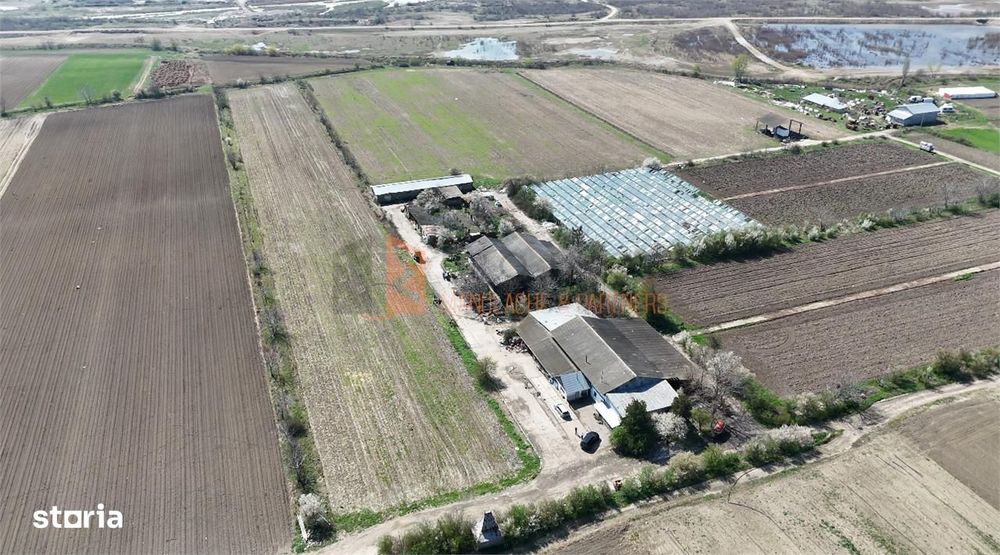 Oportunitate in domeniul agricol teren + constructii zona Scurtesti