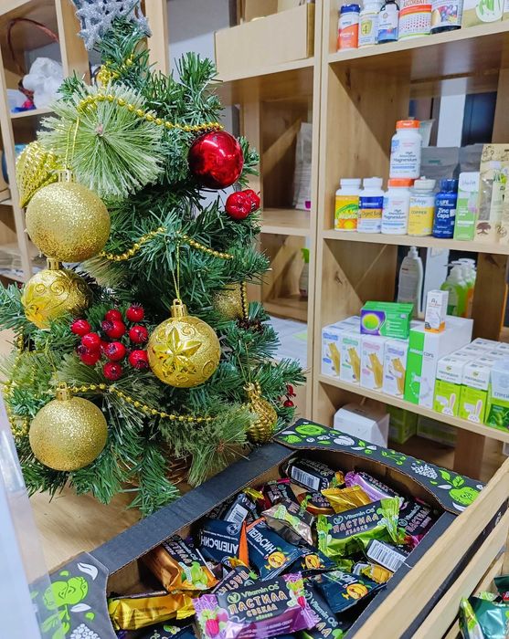 Ёлочка искусственная 40 см б/у