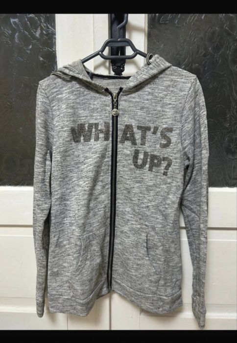 Hanorac gri What’s Up