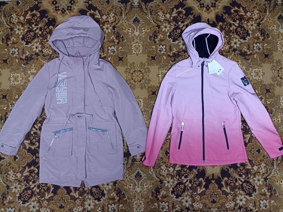 Распродажа. Куртки, пальто 5 штук за все 4000. Новые.