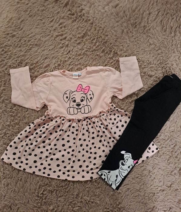 Set rochiță și colanți ,marinea 98