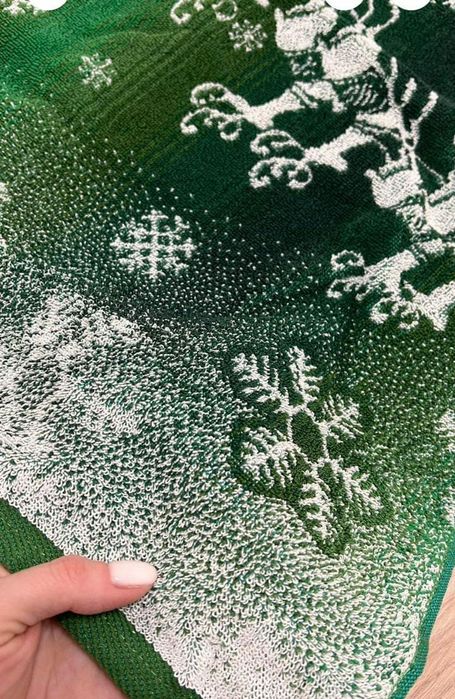 Полотенце с Новогодним принтом