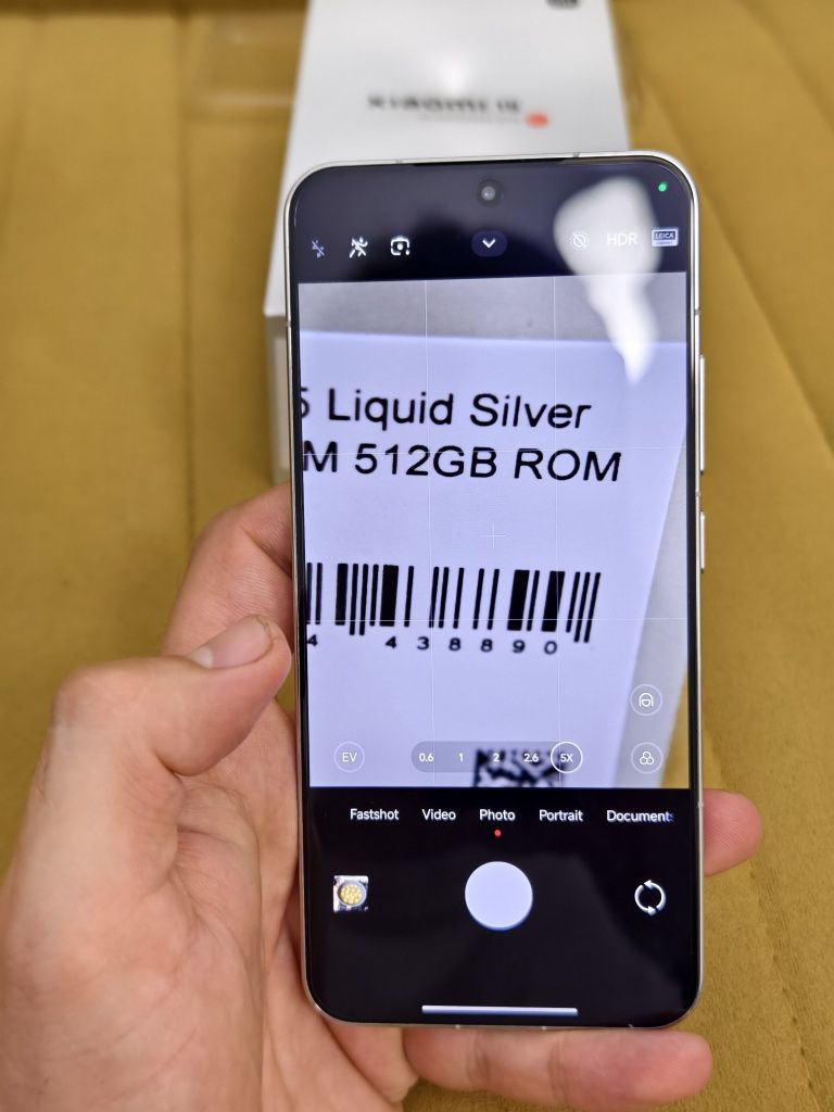 Xiaomi 15 Liquid Silver, 12GB/512GB
