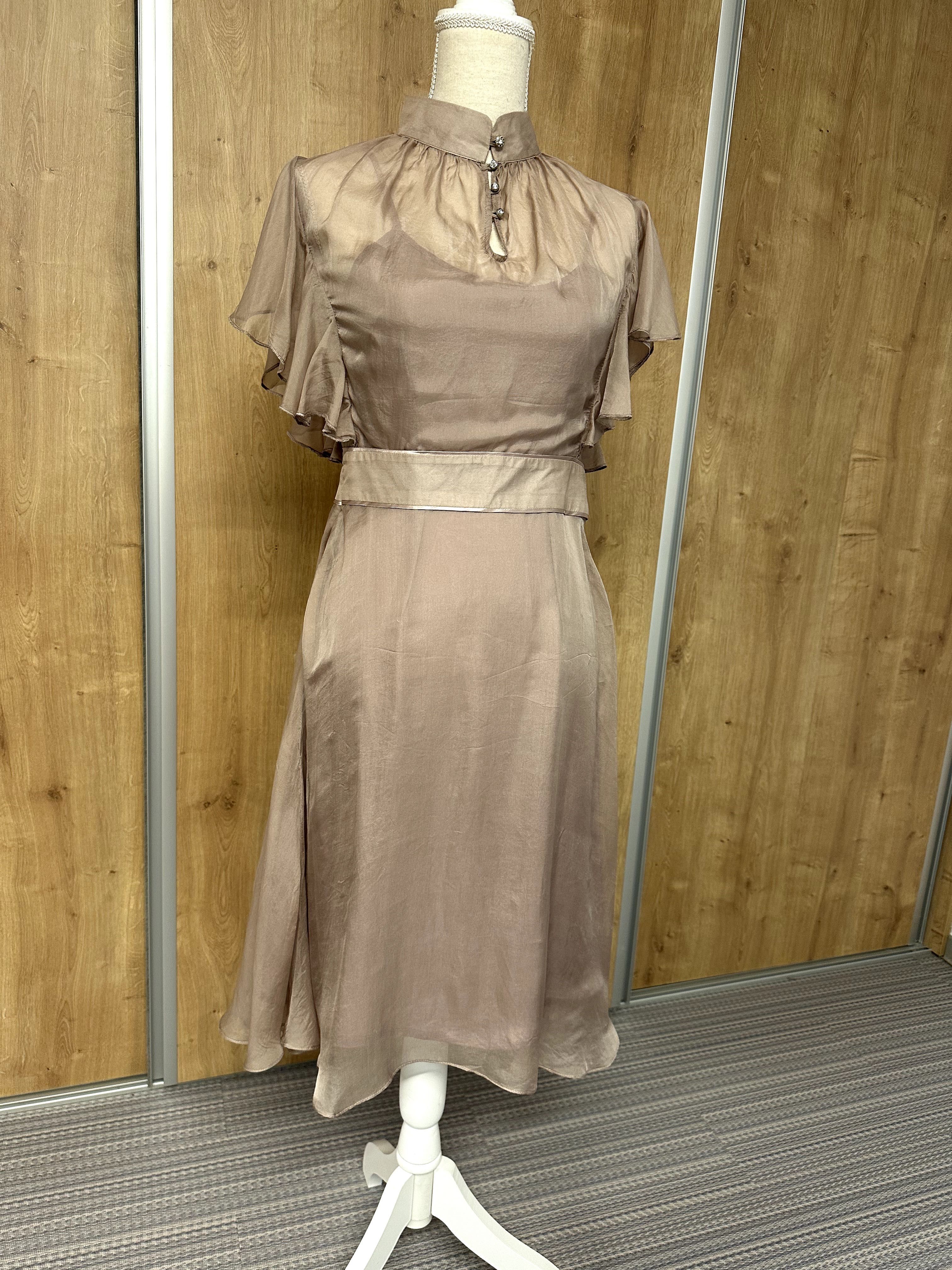 рокля естествена коприна BcBgMaxAzria, Massimo Dutti, H&M Premium