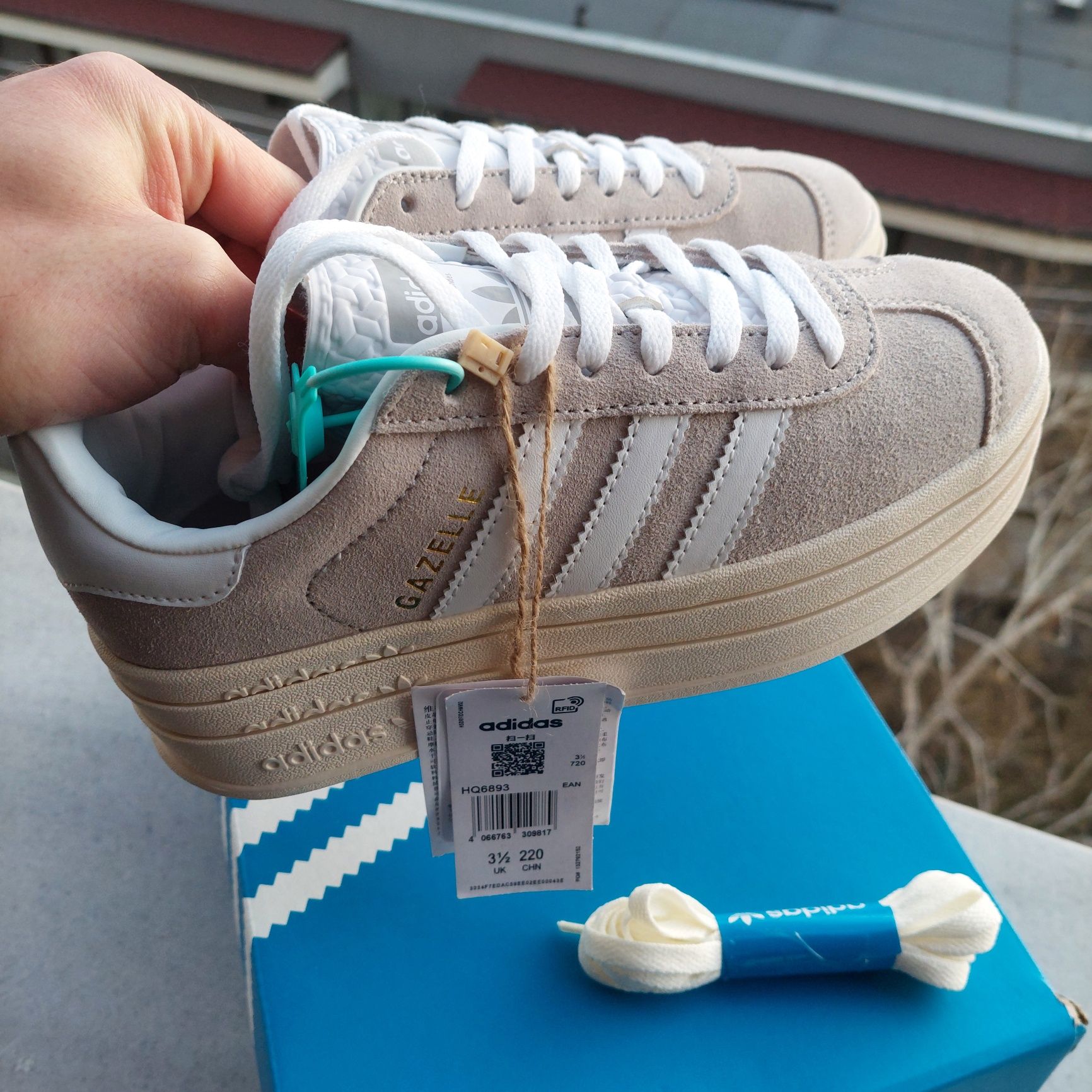 Adidas Gazelle Bold Grey 36-38-40