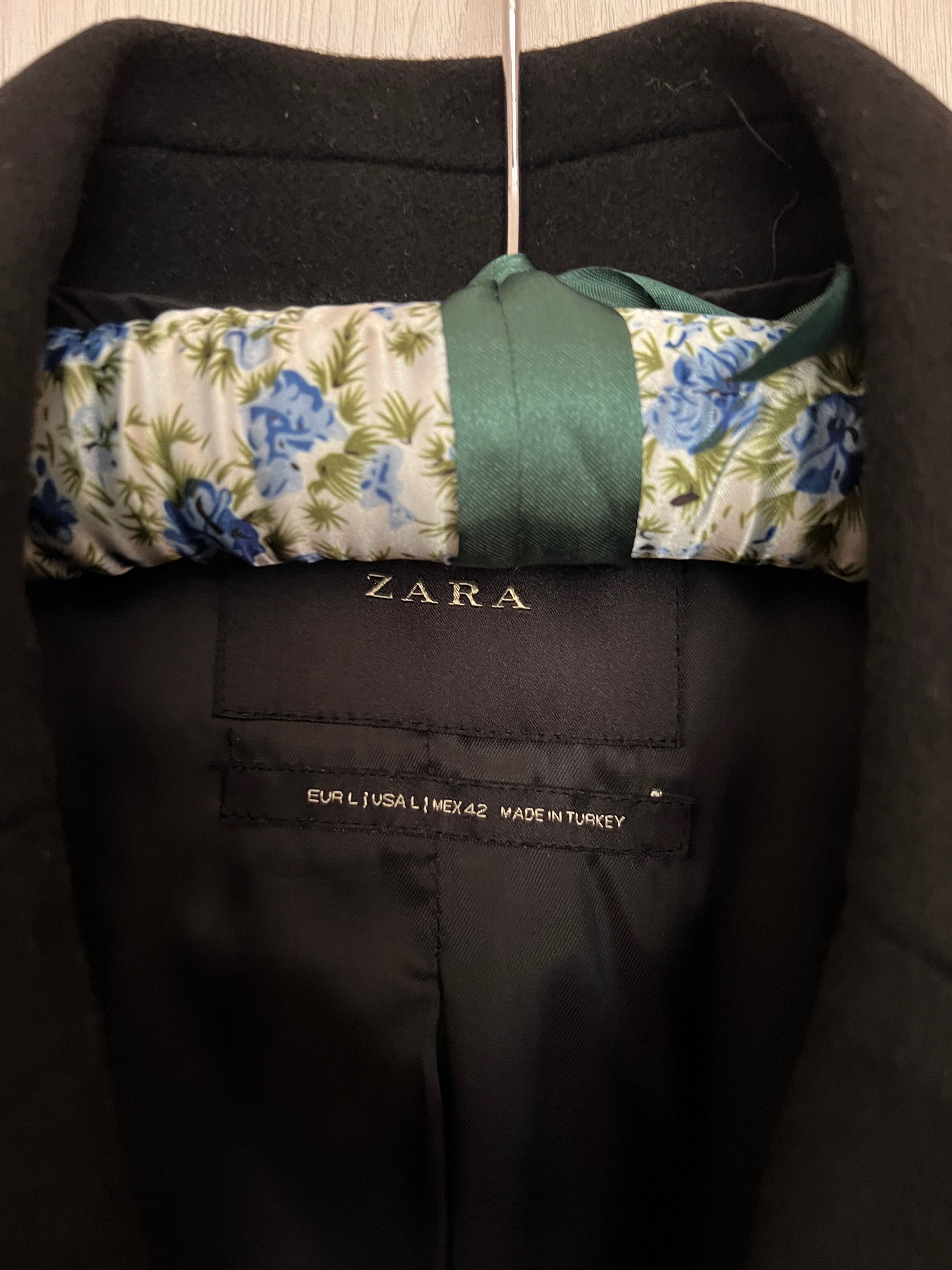 Мъжко палто Zara вълнено