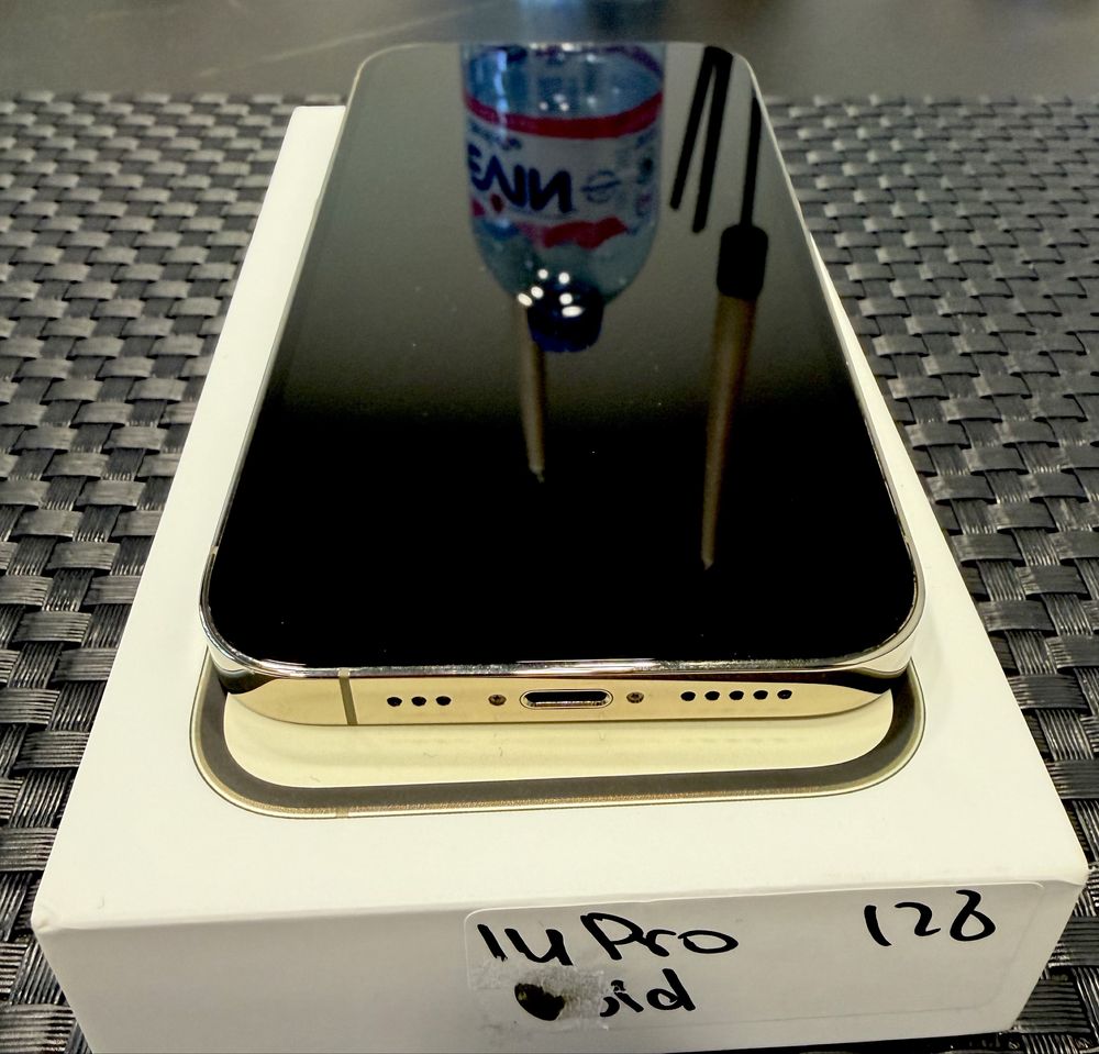 Iphone 14 pro gold 128