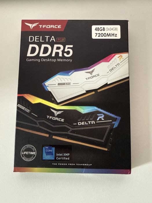 T-Force Delta 48GB DDR5 7200mhz - нова