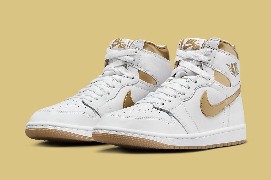 Jordan 1 retro high "metallic gold"  39, 40 si 41 originali noi