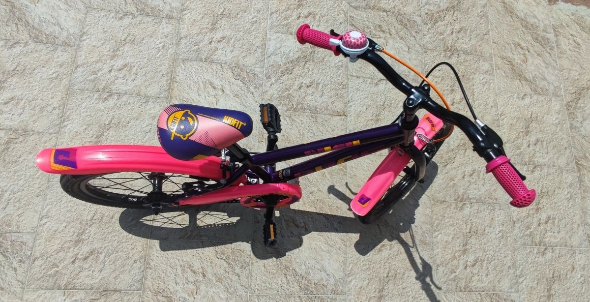 Детски велосипед DRAG RUSH 18", за момиче