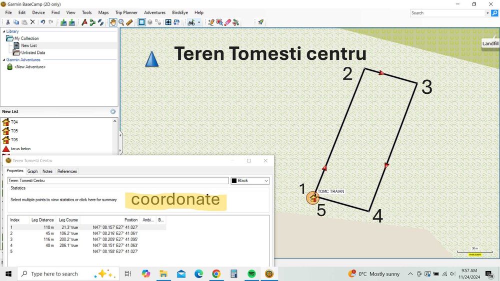 Teren intravilan , 5000 mp, Tomesti (Iasi), 53 euro/mp.