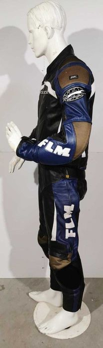 Costum piele marca FLM, marime 52, 54