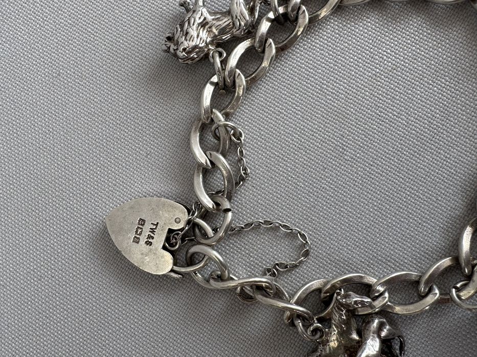 Bratara englezeasca din argint