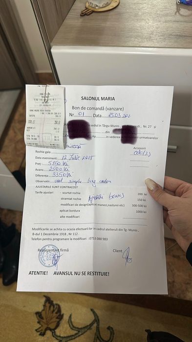 Vand rochie de mireasa Printesa Tip A purtata o singura data