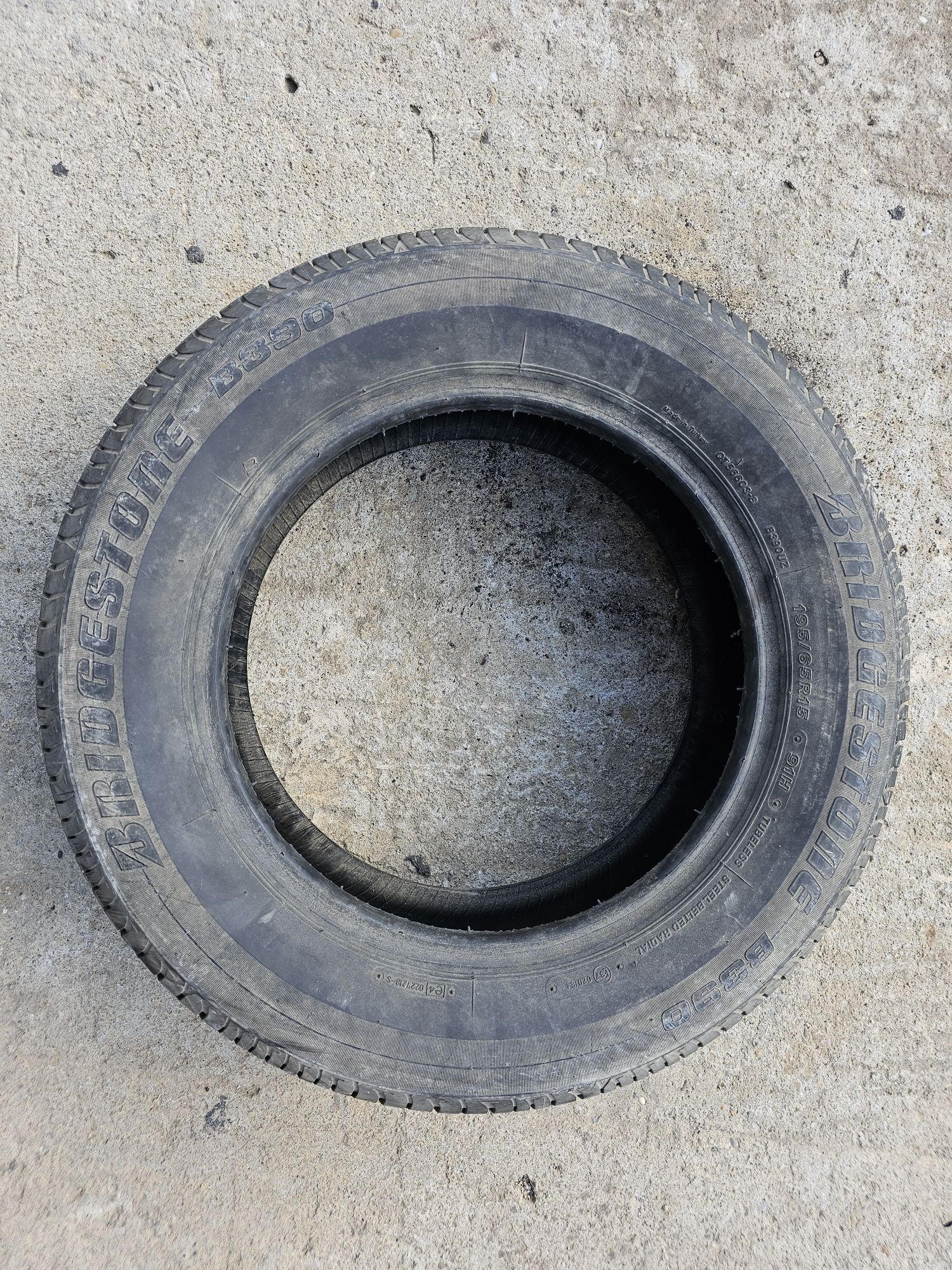 Cauciuc / Anvelopa Bridgestone B390 - 195 / 65 / R15 91H