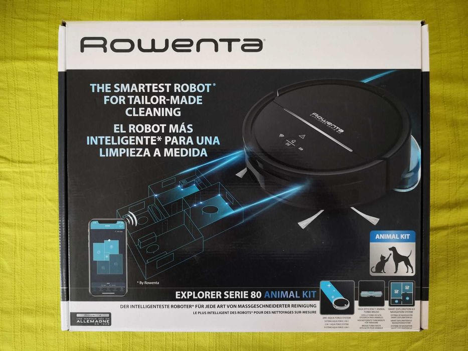 Vand aspirator ROWENTA Explorer Serie 80 RR7755WH Animal Kit