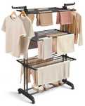 vand uscator vertical haine NOU, culoare neagra