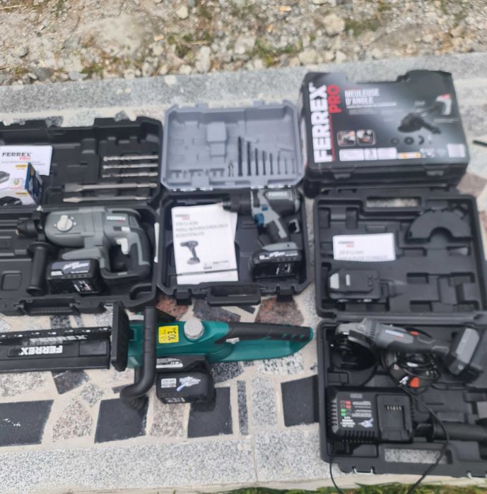 FEREX DRUJBE,FlexAutofiletantaRotopercutanta,BATERII.Incarcatoare