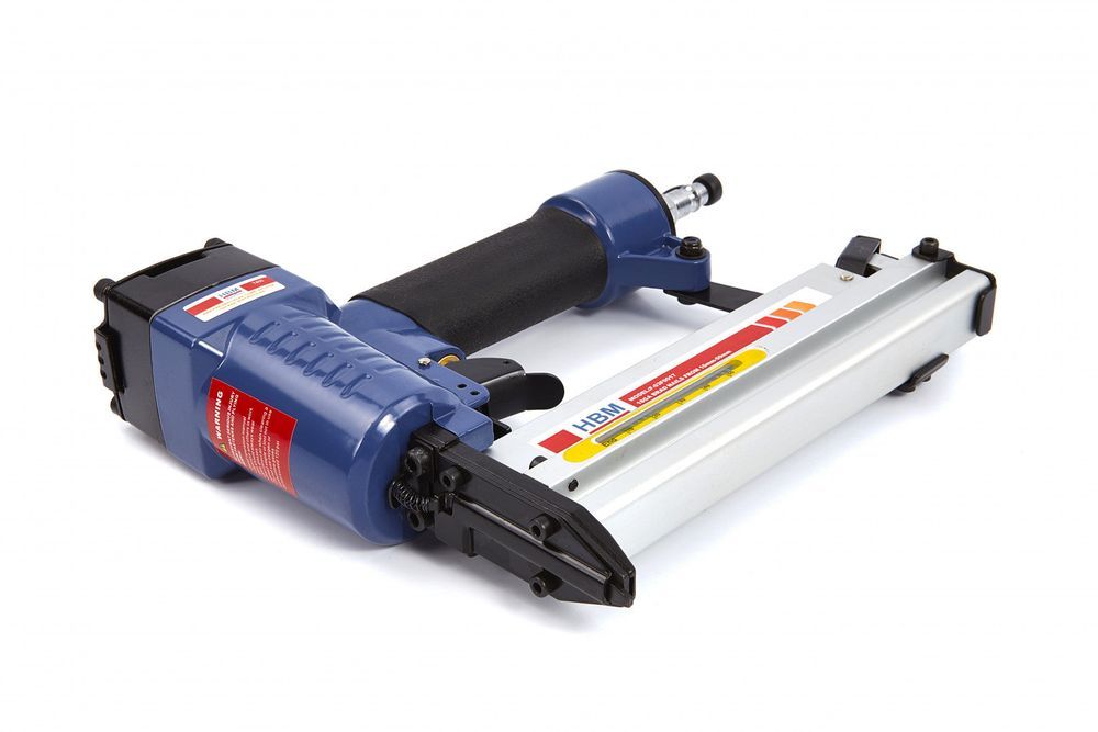 Capsator pneumatic 2 in 1 pentru capse si cuie hbm