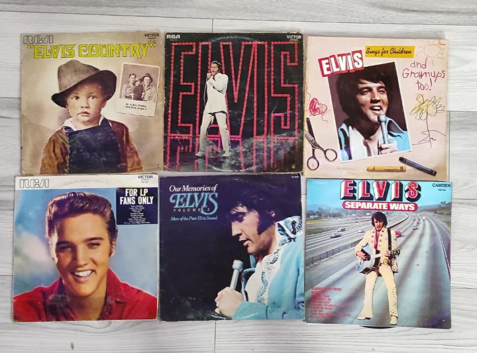 ELVIS PRESLEY Colectie discuri vinil 40buc