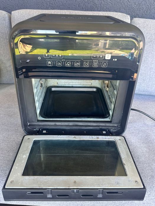 Airfryer, friteuză cu aer cald și rotisor, fără ulei, Breville, 10L