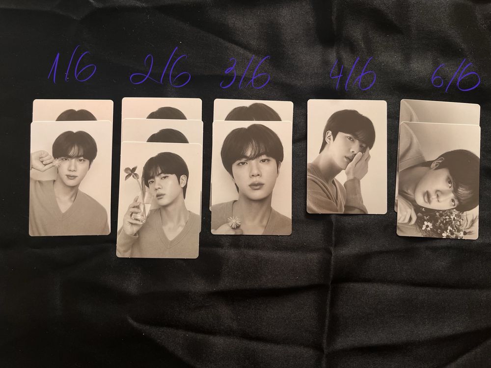 BTS Monochrome Pop-Up Mini PCs | БТС Монохром Поп-Ъп Мини фотокартички