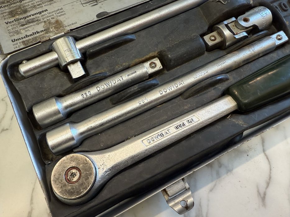 Trusa DOWIDAT Germany 1/2 clichet Tubulare mecanic auto